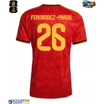 Moški Nogometni dresi Belgija Matias Fernandez-Pardo #26 Domači SP 2026 Kratek Rokav